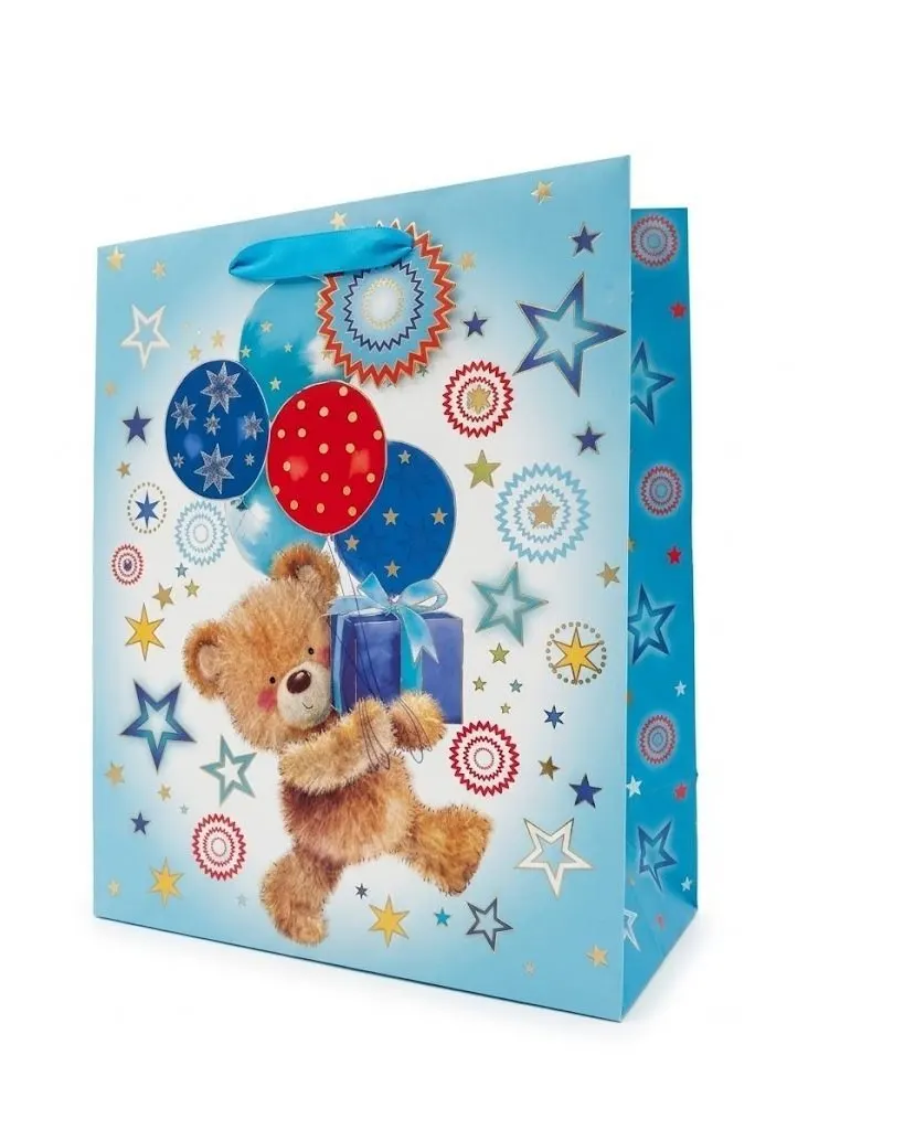 Open Male Cute Large Gift Bag
