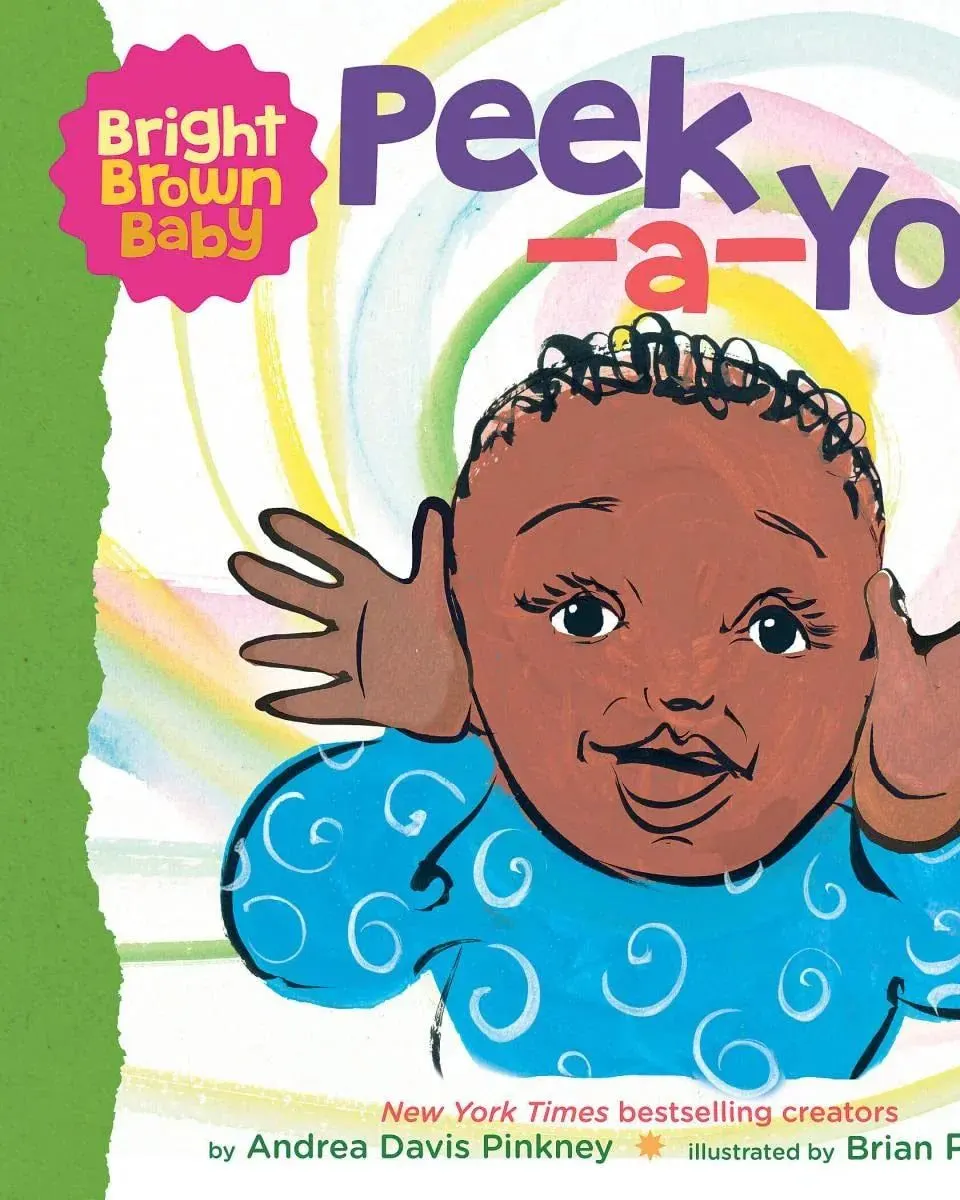 Peek-A-You Bright Brown Baby Board Booi Board Book Age-3 Years & Above