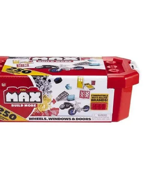 Zuru Max Construction Accessories Pack (250 Bricks) Kids Building Blocks Set 8353 Age- 5 Years & Above