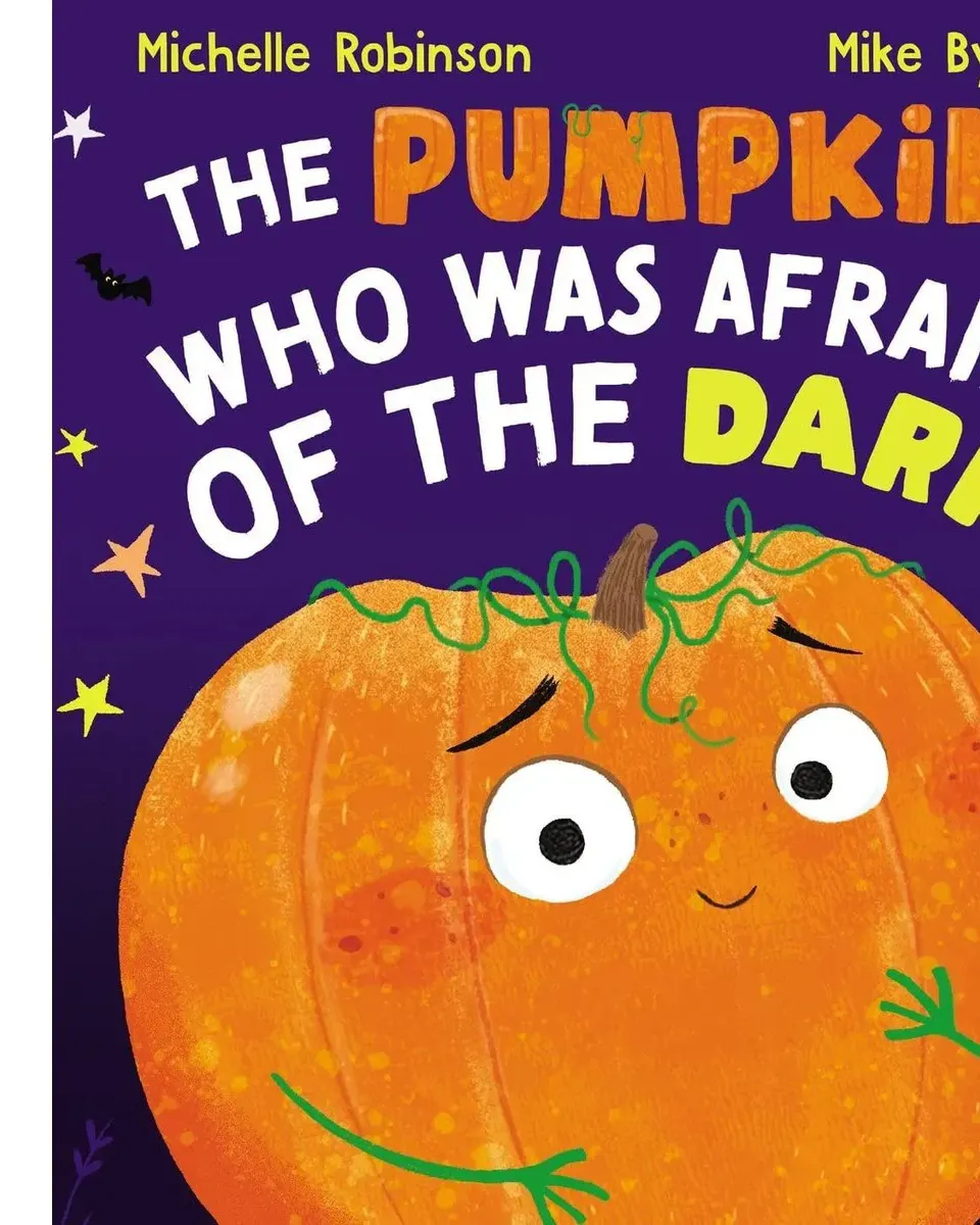 The Pumpkin Who Was Afraid Of The Dark Board Book