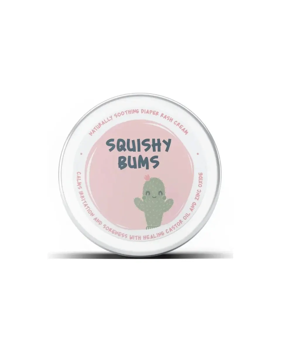 Squishy Bums Diaper Rash Cream 100ml Age- Newborn & Above