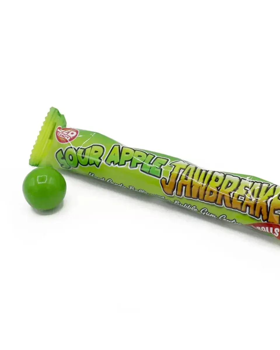 Zed Candy Sour Apple Jawbreaker Candy Pack of 6 Age- 4 Years & Above