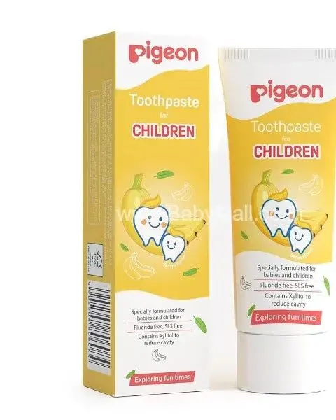 Pigeon Toothpaste For Children Banana Flavour Age- 18 Months & Above