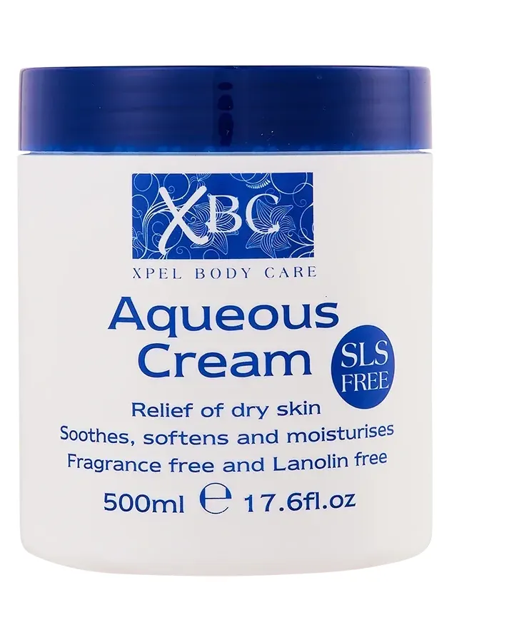 XBC Aqueous Body Cream Jar SLS Free 500Ml