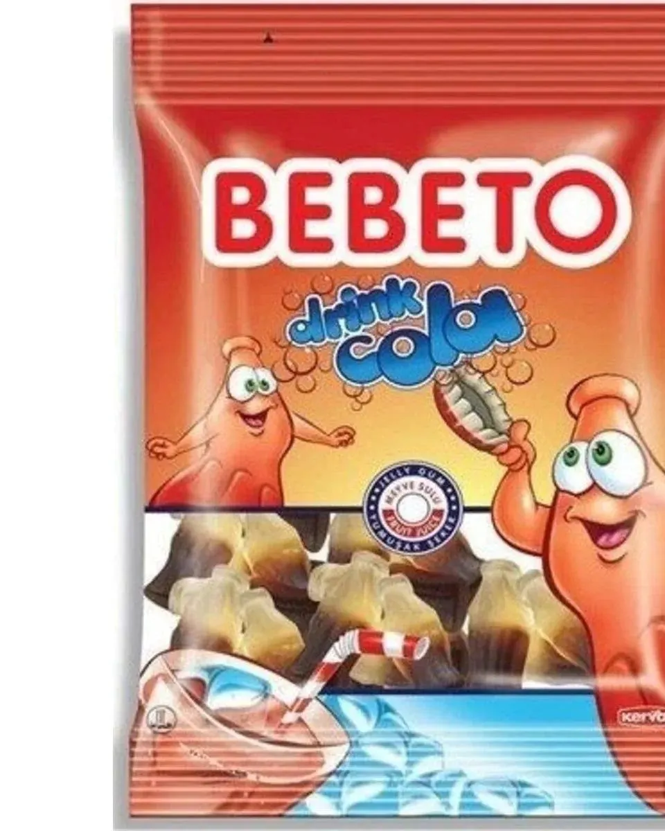 Bebeto Gummy Candy Drink Cola 80G Age- 3 Years & Above