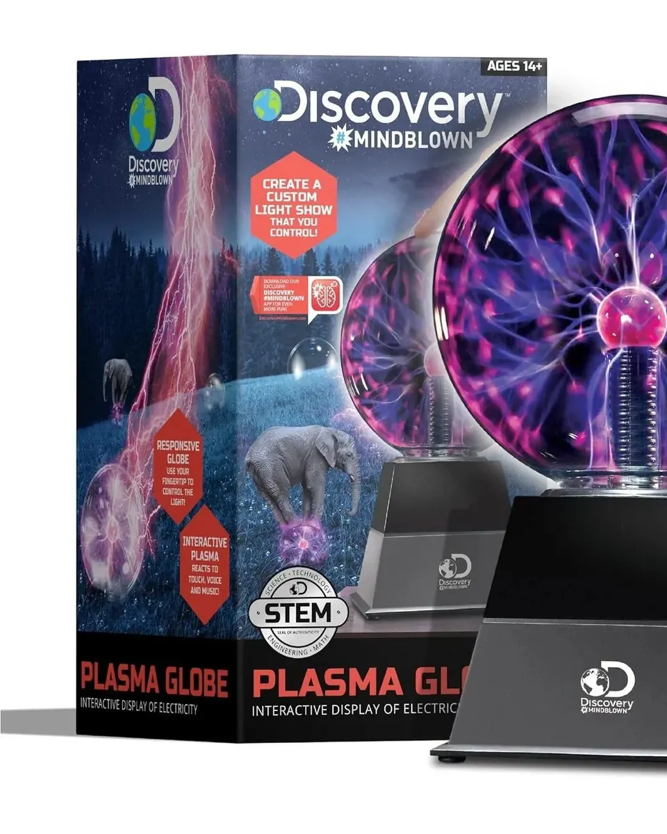 Discovery Plasma Orb 3In Black Age- 3 Years & Above