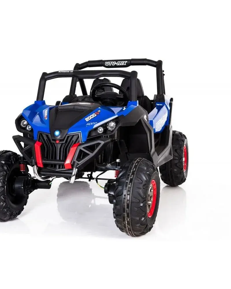 Pibi 2 Seater 12V Monster 4x4 Truck Buggy Ride On (SR603) Blue/Black Age- 3 Years & Above