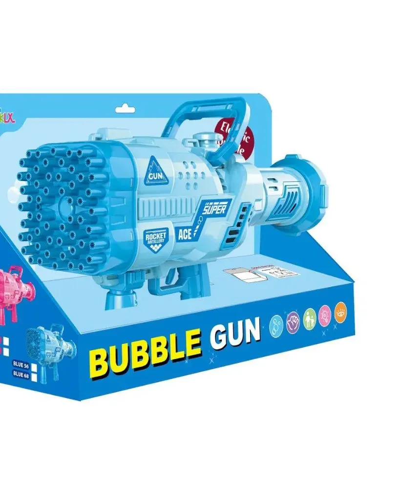 Pibi Kids Water Blaster Bubble Gun with 68 Holes Age- 8 Years & Above