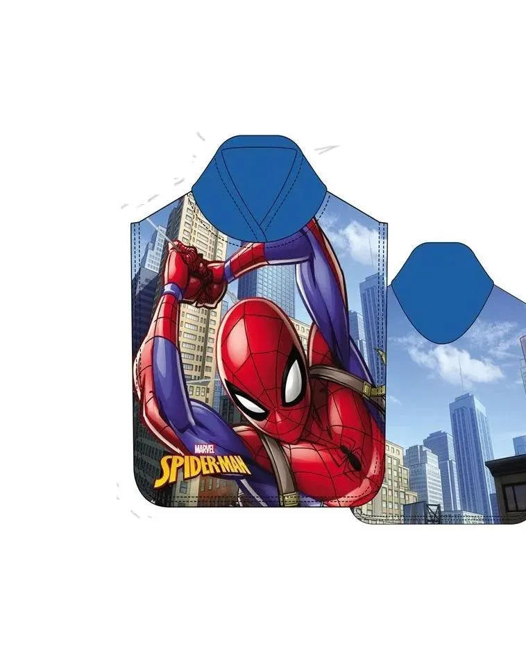 Spiderman Kids Microfiber Kids Poncho (55X110 cm) NW1226 Age- 3 Years & Above