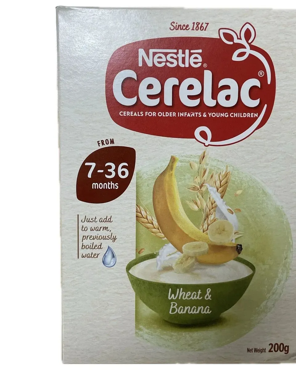 Nestle Cerelac Wheat & Banana 200g 7-36m
