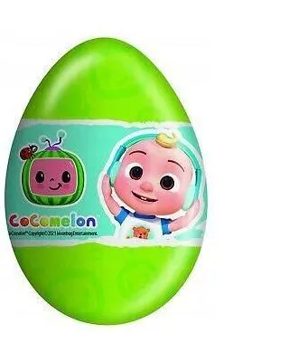 Cocomelon Chocolate Egg with Surprise Gift 20 Grams Green Age- 3 Years & Above