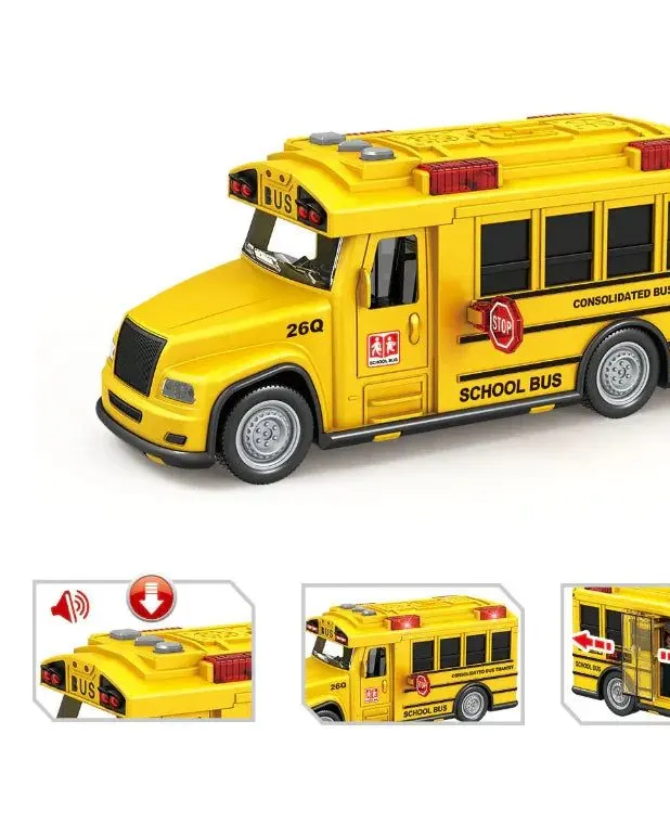 Toystar 1:18 City School Bus Age- 3 Years & Above