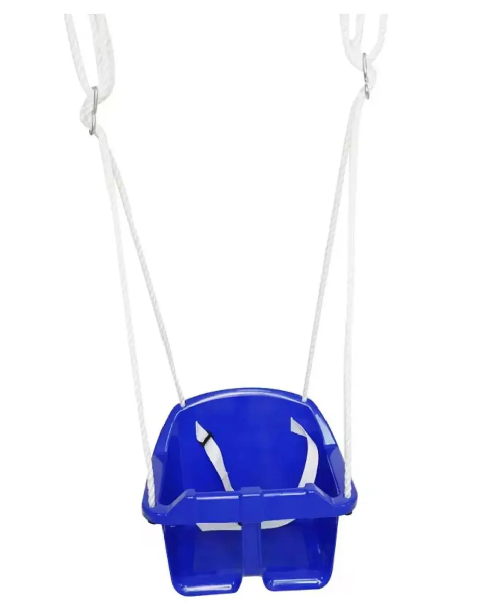 Pibi Baby & Toddlers Hanging Bucket Swing Chair Blue Age- 6 Months to 3 Years