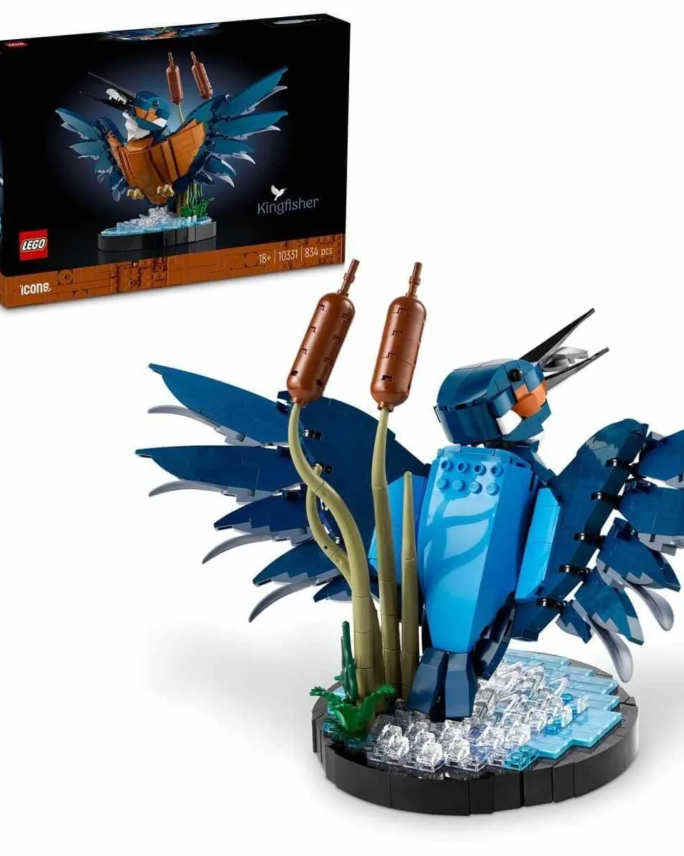 Lego Icons Kingfisher Bird Building Blocks Multicolor Age- 18 Years & Above