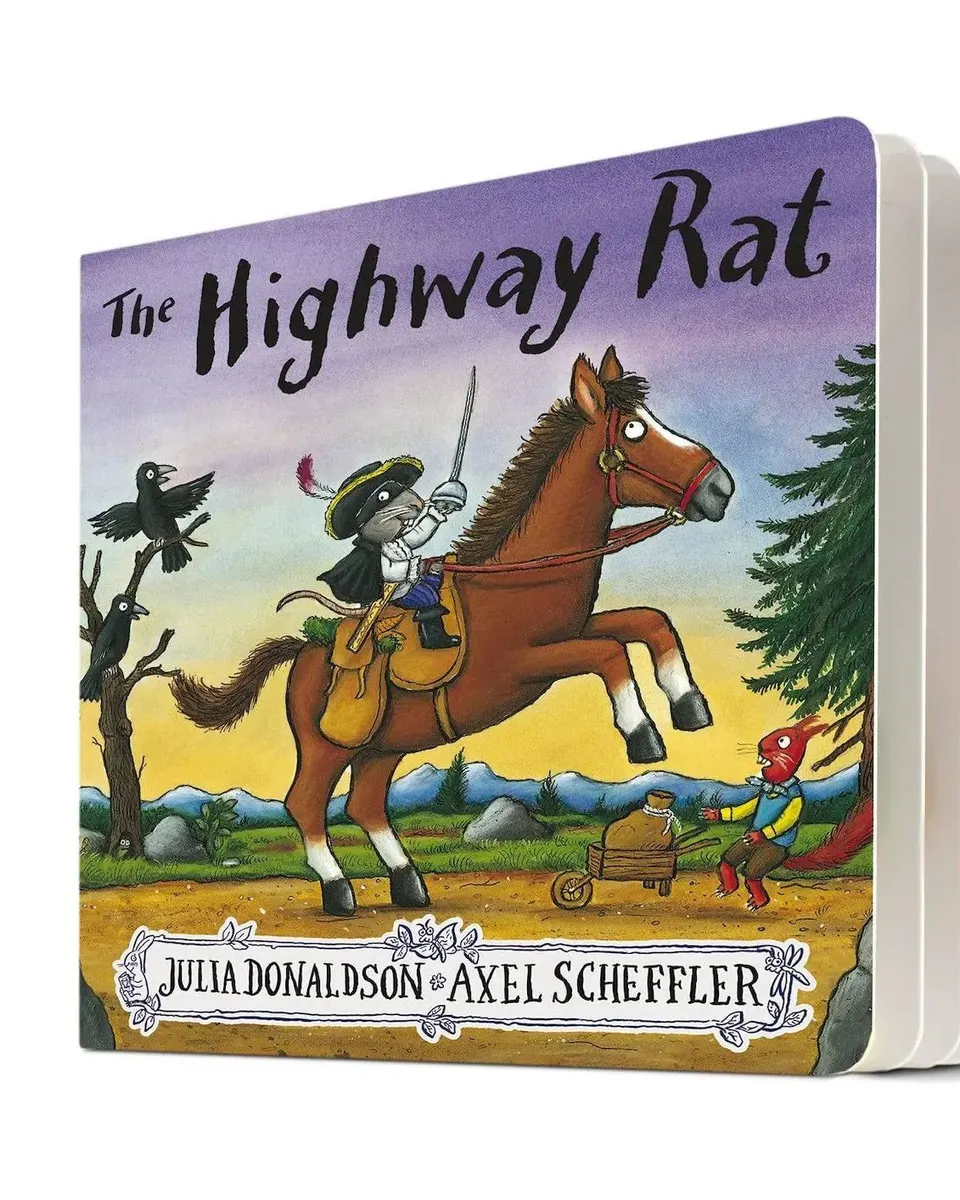 The Highway Rat Gift Edition-Julia Donali Board Book Age-3 Years & Above