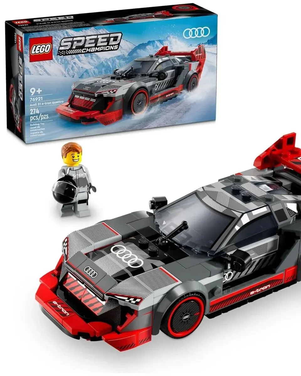 Lego Audi S1 e-tron quattro Race Car Building Blocks Multicolor Age- 9 Years & Above