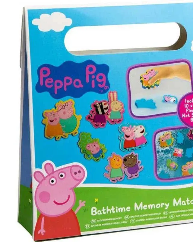 Peppa Pig Bathtime Memory Match Game Age-18 Months & Above