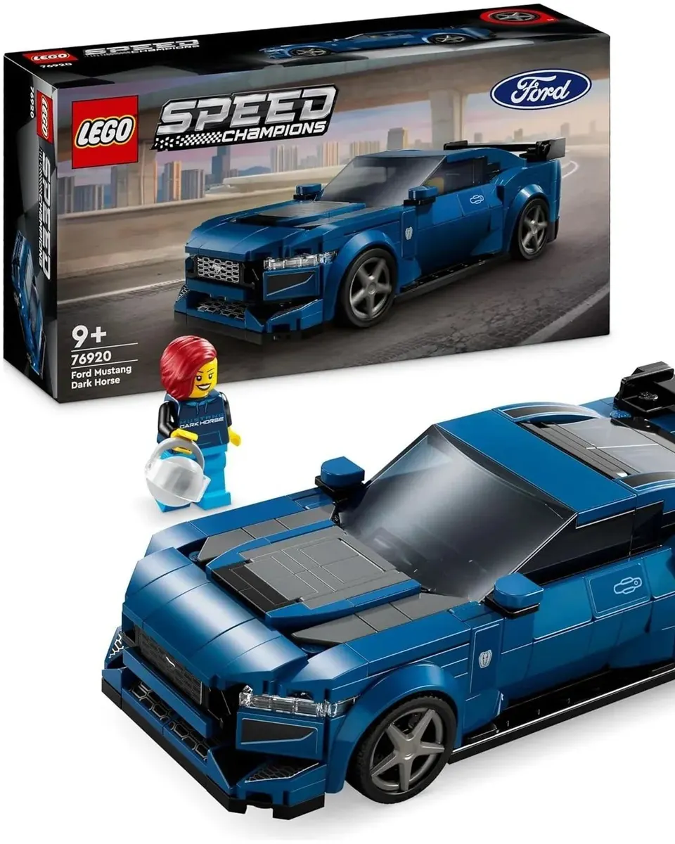 Lego Ford Mustang Dark Horse Sports Car Building Blocks Multicolor Age- 9 Years & Above