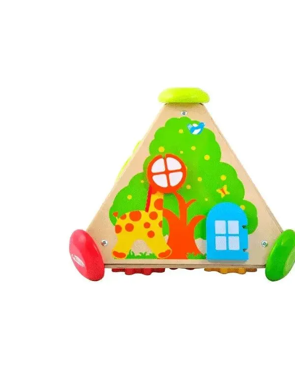 Acool Toys 4-in-1 Musical Activity Triangle AC7634 Age- 18 Months & Above