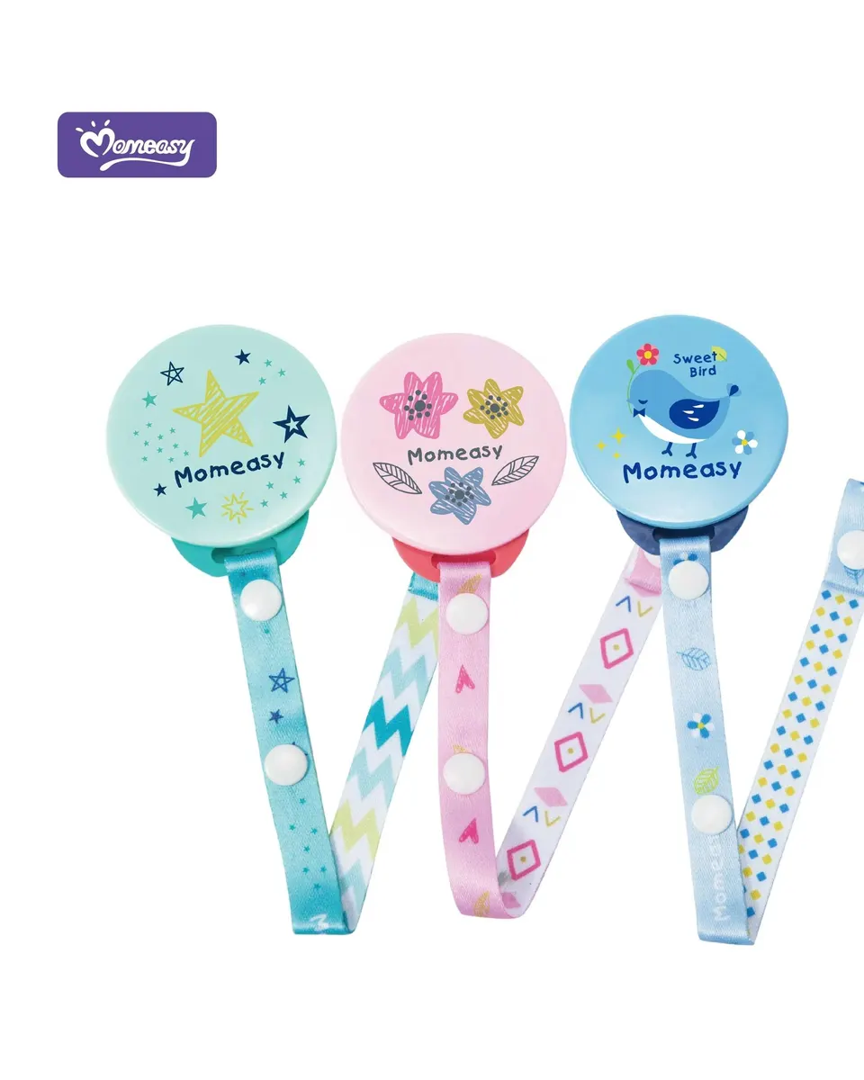 Momeasy Pacifier Clip 45549 Age- 6 Months & Above