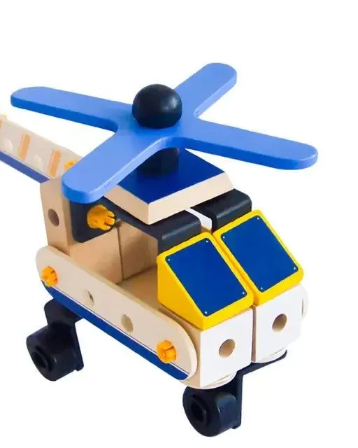 Acool Toys Assembly Helicopter Multicolor Age- 3 Years & Above