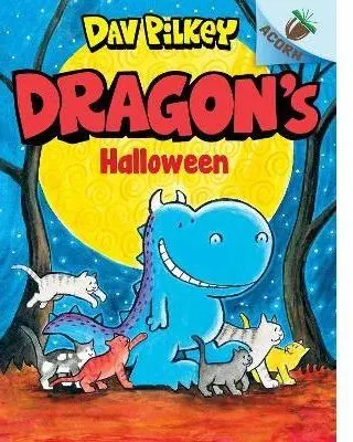 Dragons Halloween- Dav Pilke Board Book Age-3 Years & Above