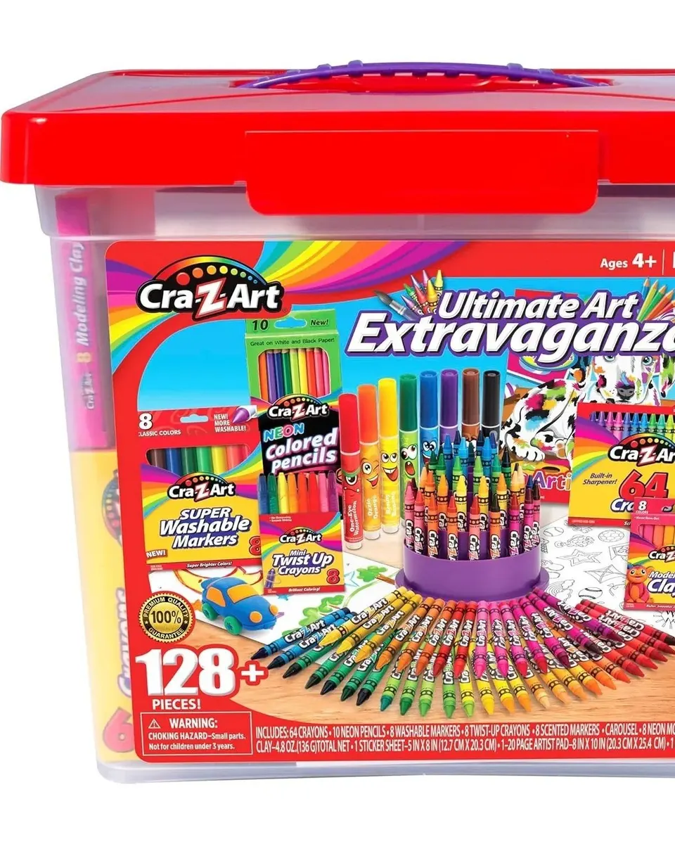 Cra-Z-Art Ultimate Art Extravaganza Tub Multicolor Age- 4 Years & Above