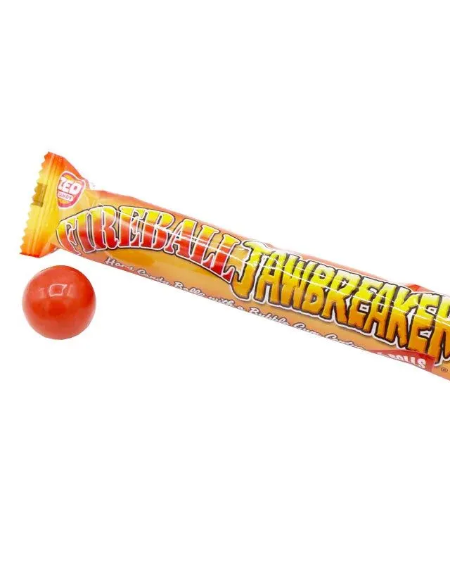 Zed Candy Fireball Jawbreaker Candy Pack of 6 Age- 4 Years & Above