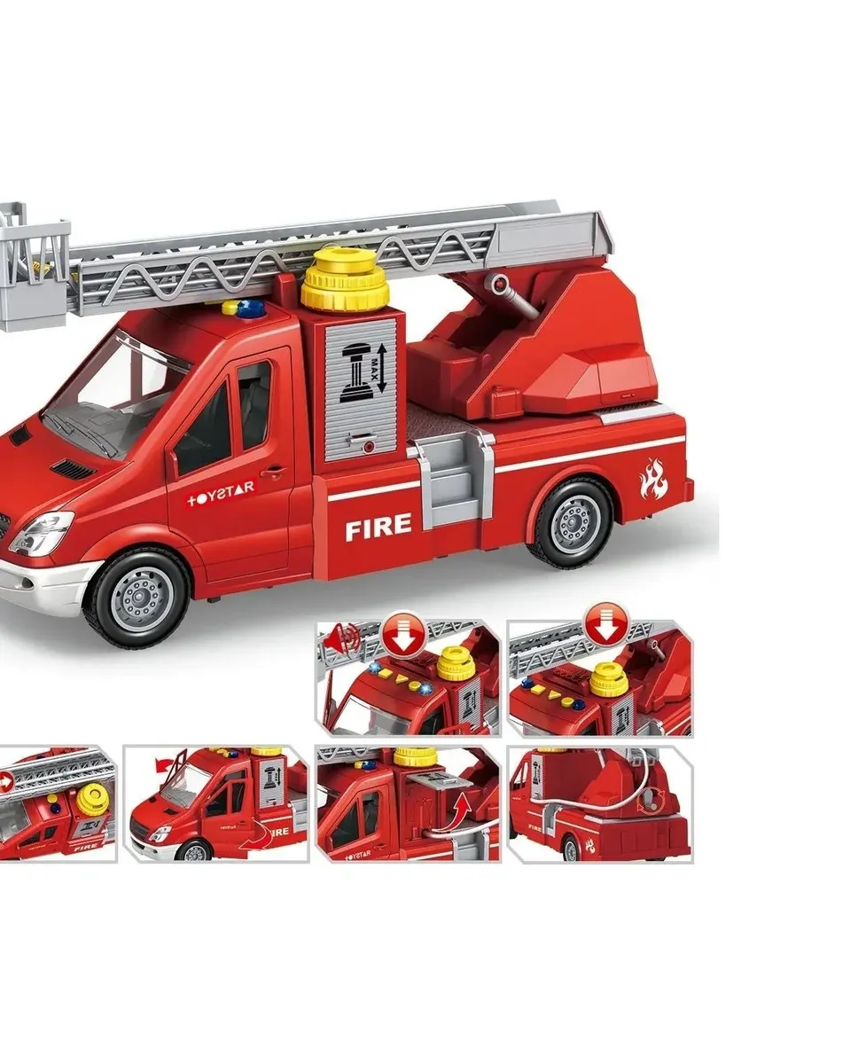 Toystar City Fire Engine Truck Age- 3 Years & Above