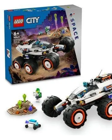 Lego Space Explorer Rover and Alien Life Building Blocks Multicolor Age- 6 Years & Above