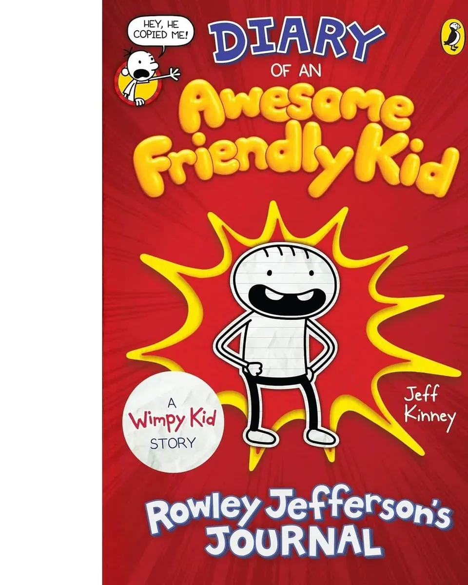 Diary Of An Awesome Friendly Kid Rowley Board Book Age-3 Years & Above