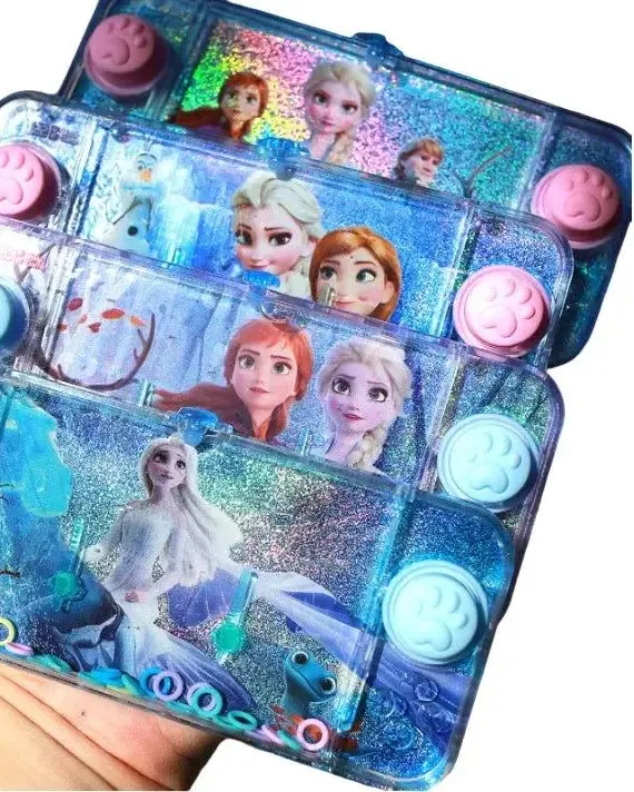 Pibi Frozen Water Ring Game Console with Rings Assorted (Single) Age- 3 Years & Above