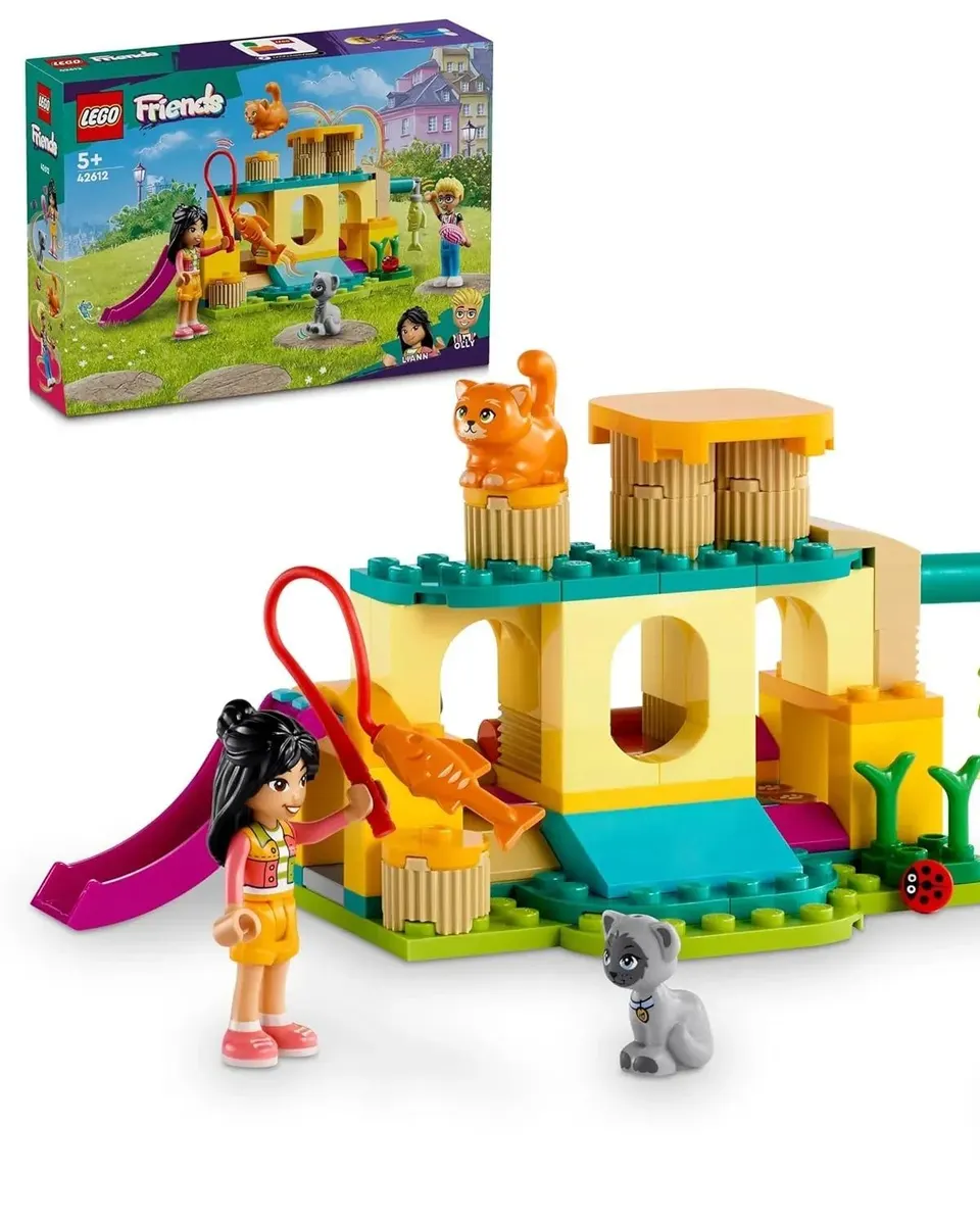 Lego Cat Playground Adventure Building Blocks Multicolor Age- 3 Years & Above