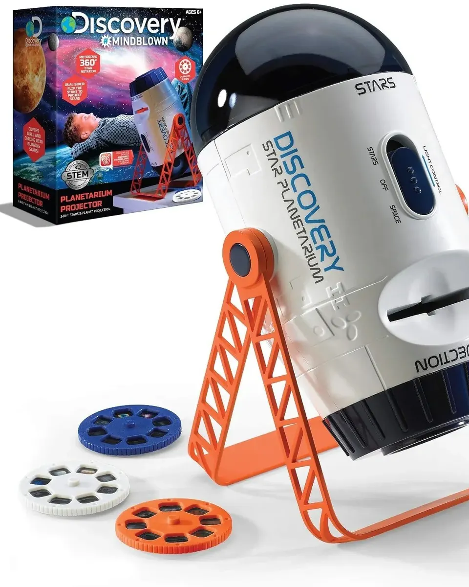 Discovery Toy Space And Planetarium Projector White Age- 6 Years & Above