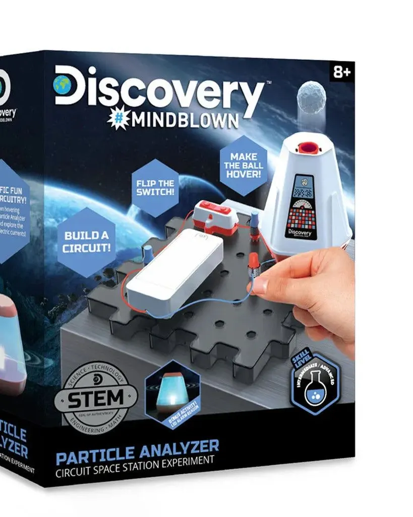 Discovery Toy Circuitry Action Space Station Particle Analyzer White Age- 8 Years & Above