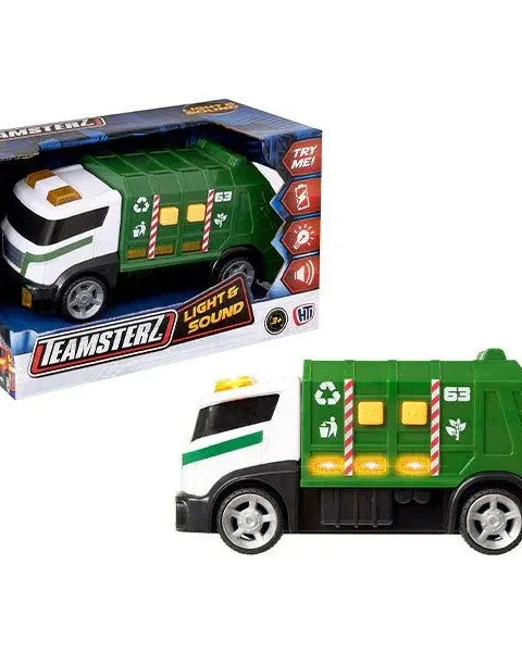 Teamsterz Light Up & Sound Recycling Truck Age-3 Years & Above