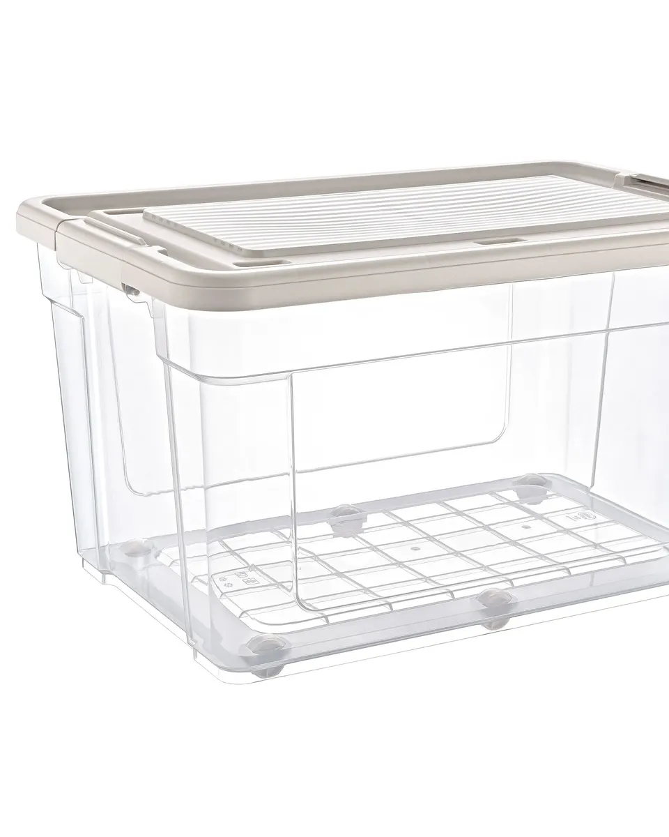 Hobby Life Stormax Infinity Storage Box Deep With Wheel 55 Litres Capacity (40.7 x 60 x 34 cm)