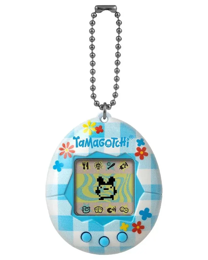 Tamagotchi Original Flower Gingham Digital Pet Game Multicolor Age- 8 Years & Above
