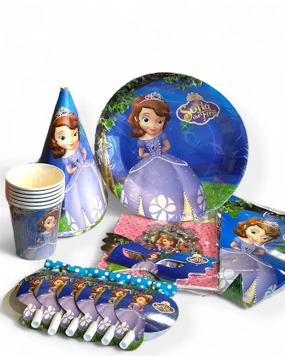 Party Time Disney Sofia Themed Kids Party Set 14278