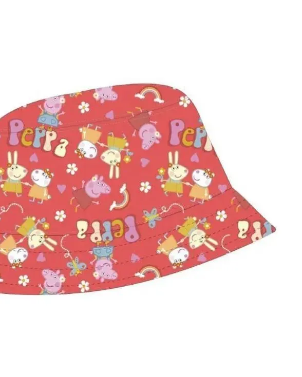 Peppa Pig Printed Fisherman Bucket Hat 1287 Red Age- 3 Years & Above