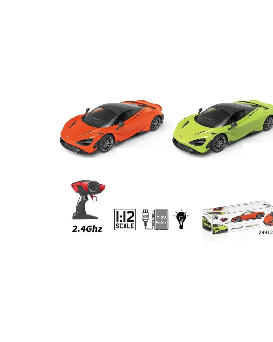 Mc Ralen Car with 1:12 Scale & 7.2V Rechargeable Battery & USB Assorted Age- 4 Years & Above