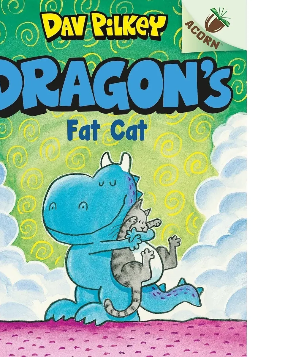 Acorn Dragons Fat Cat Paperback Book Age-3 Years & Above