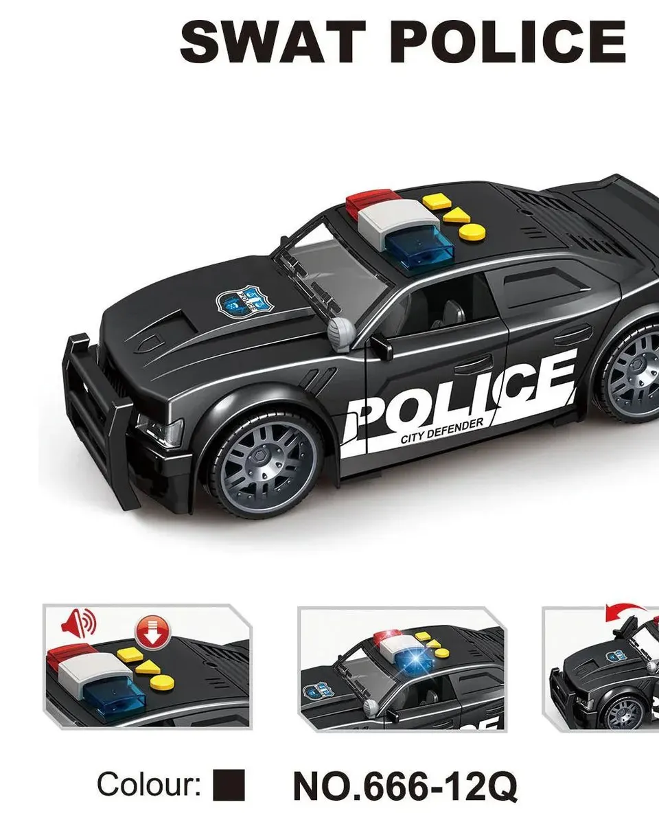Toystar 1:14 City Police Car Age- 3 Years & Above