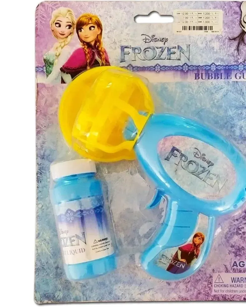 Disney Frozen Bubble Gun FRO-00005 Age- 3 Years & Above