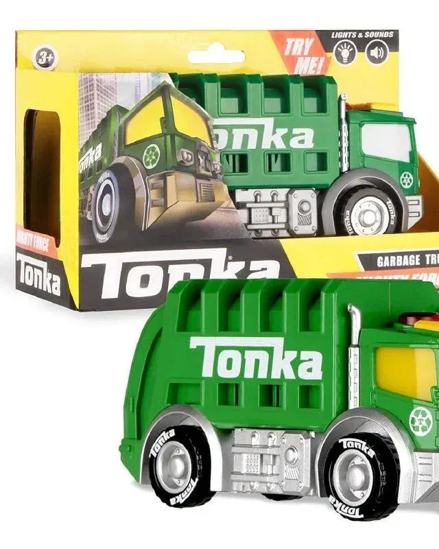 Tonka Mighty Force Garage Truck Green Age- 3 Years & Above