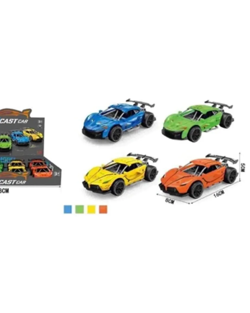 KLX Mini 16 cm Racing Car with Sound Multicolor Assorted Age- 2 Years & Above