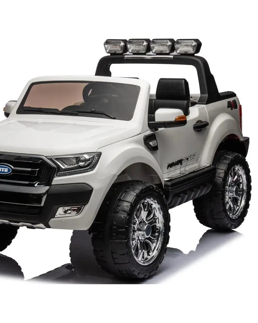 Pibi 2-Seater SUV 4 x 4 Pick up Truck White S307 Age- 3 Years & Above