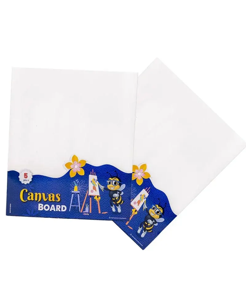 Oyster Play Canvas Plain & Canvas Paint Set Large Age-3 Years & Above