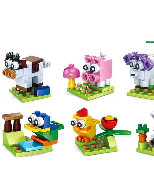 Pibi Blocks Farm Kit Assorted Pack of 1 Age-3 Years & Above