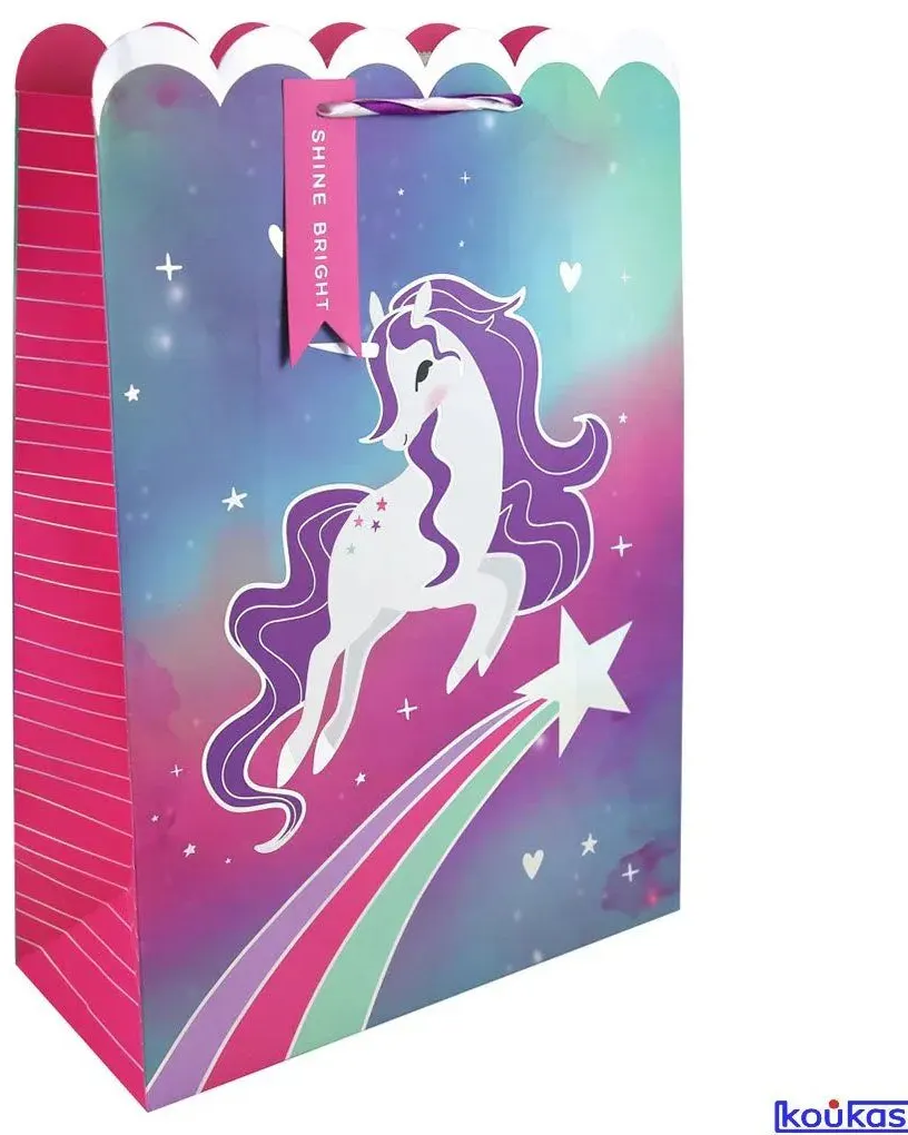 Simon Elvin Unicorn Extra Large Gift Bag